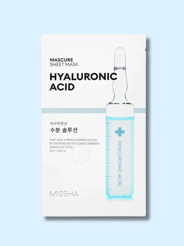 MISSHA Mascure Hydra Solution Sheet Mask Hyaluron Acid 27ml