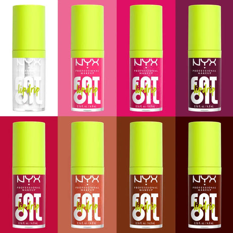 "NYX Lip Drip, lip oil, glossy lip oil, lip care, shiny lips, hydrating lip oil, lip gloss"