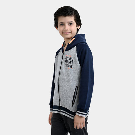 , Boys fleece jacket, skate grey jacket