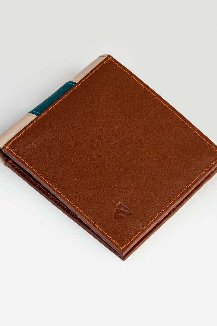 , Equator Stores brown wallet, elegant everyday style