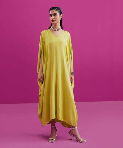 , Kaftan Dress, Sapphire