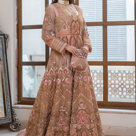 , elegant bridal gowns for women, Zahra Ahmad wedding dress collection