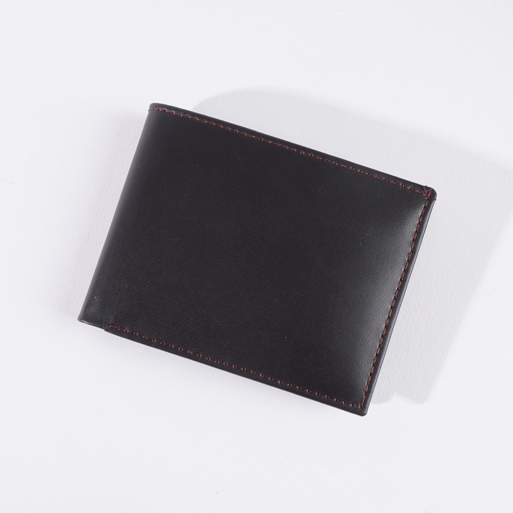 Stylish Dark Brown Genuine Leather Wallet for Men