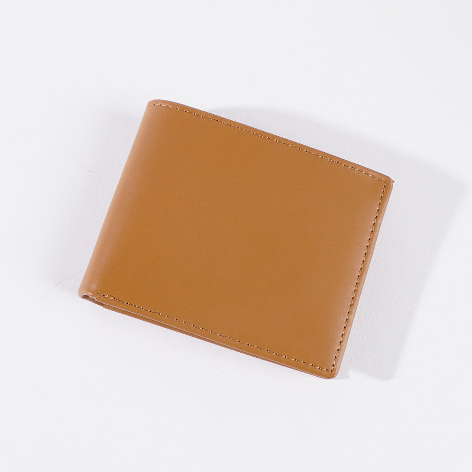 Stylish Beige Genuine Leather Wallet for Men