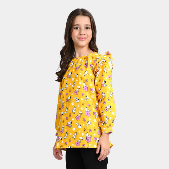 , Flannel top, character yellow top