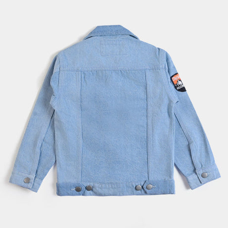 , Boys denim jacket, ice blue jacket