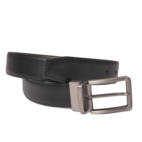 , Equator Stores double sided belt, black and brown