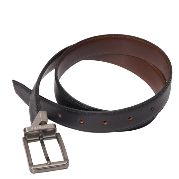 , Equator Stores double sided belt, black and brown
