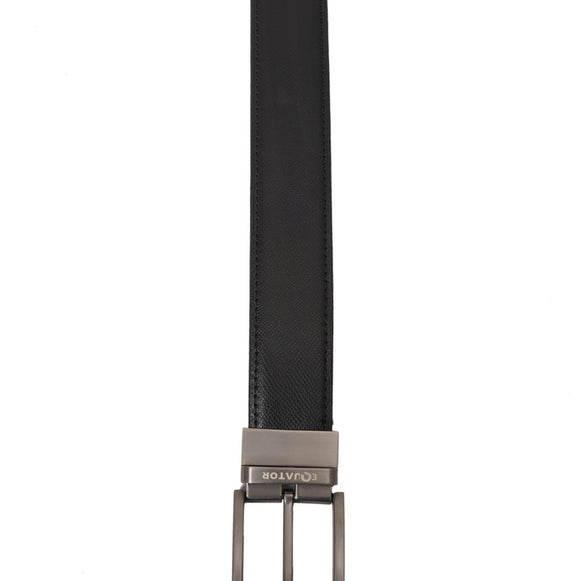 , Equator Stores double sided belt, black and brown