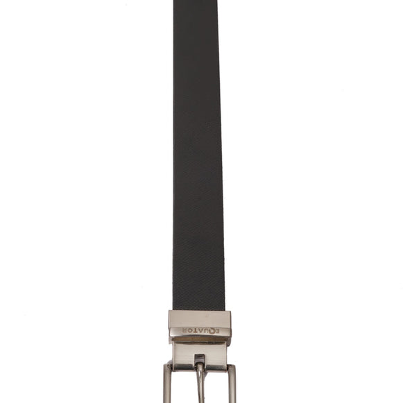, Equator Stores leather belt, double sided design