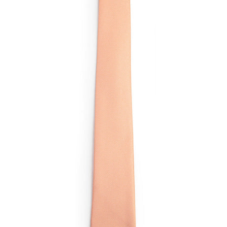 Plain Peach Tie Loose - Stylish Accessory for Men
