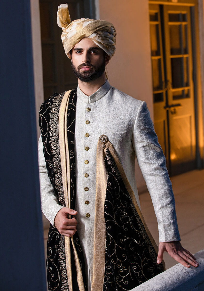 sherwani online, men's clothing, Plain Sherwani