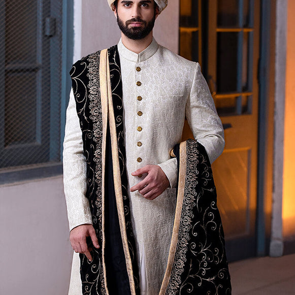 sherwani online, men's clothing, Plain Sherwani