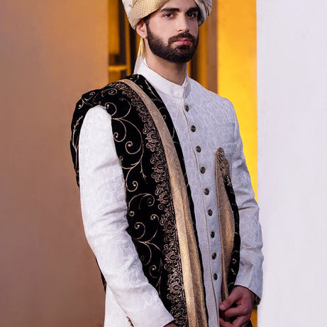 sherwani online, men's clothing, Plain Sherwani