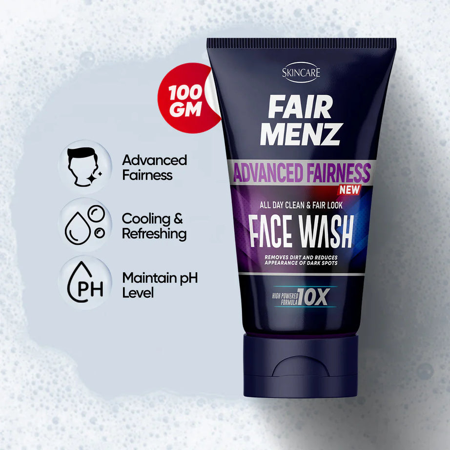 Fair Menz Advance Fairness Face Wash 10X Formula