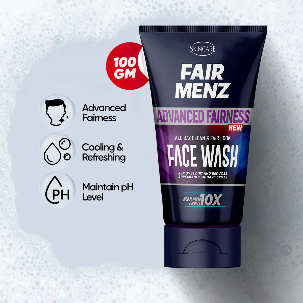 Fair Menz Advance Fairness Face Wash 10X Formula