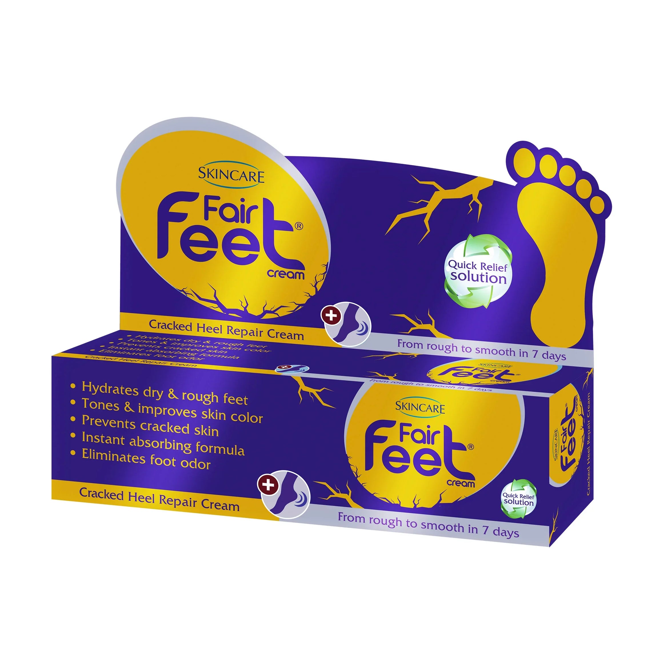 Fair Feet Cream with Floral Healing Notes for Soft Feet