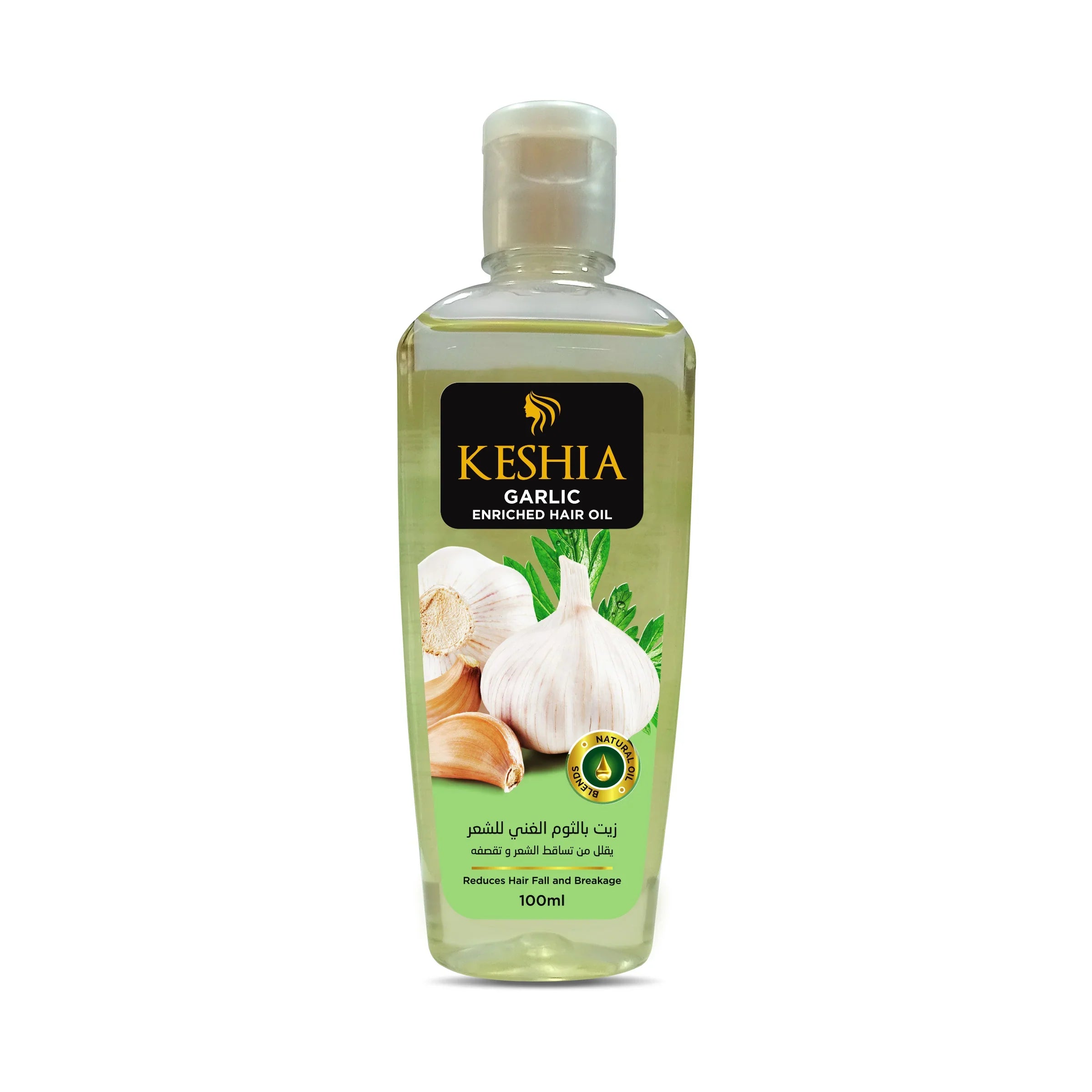 Keshia Hair Oil Garlic