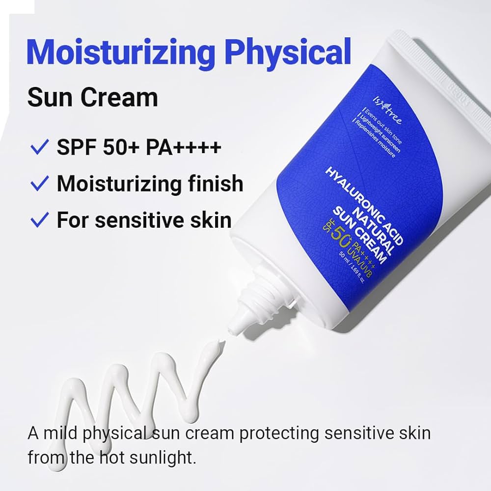 Isntree - Hyaluronic Acid Natural Sun Cream SPF50+ PA++++