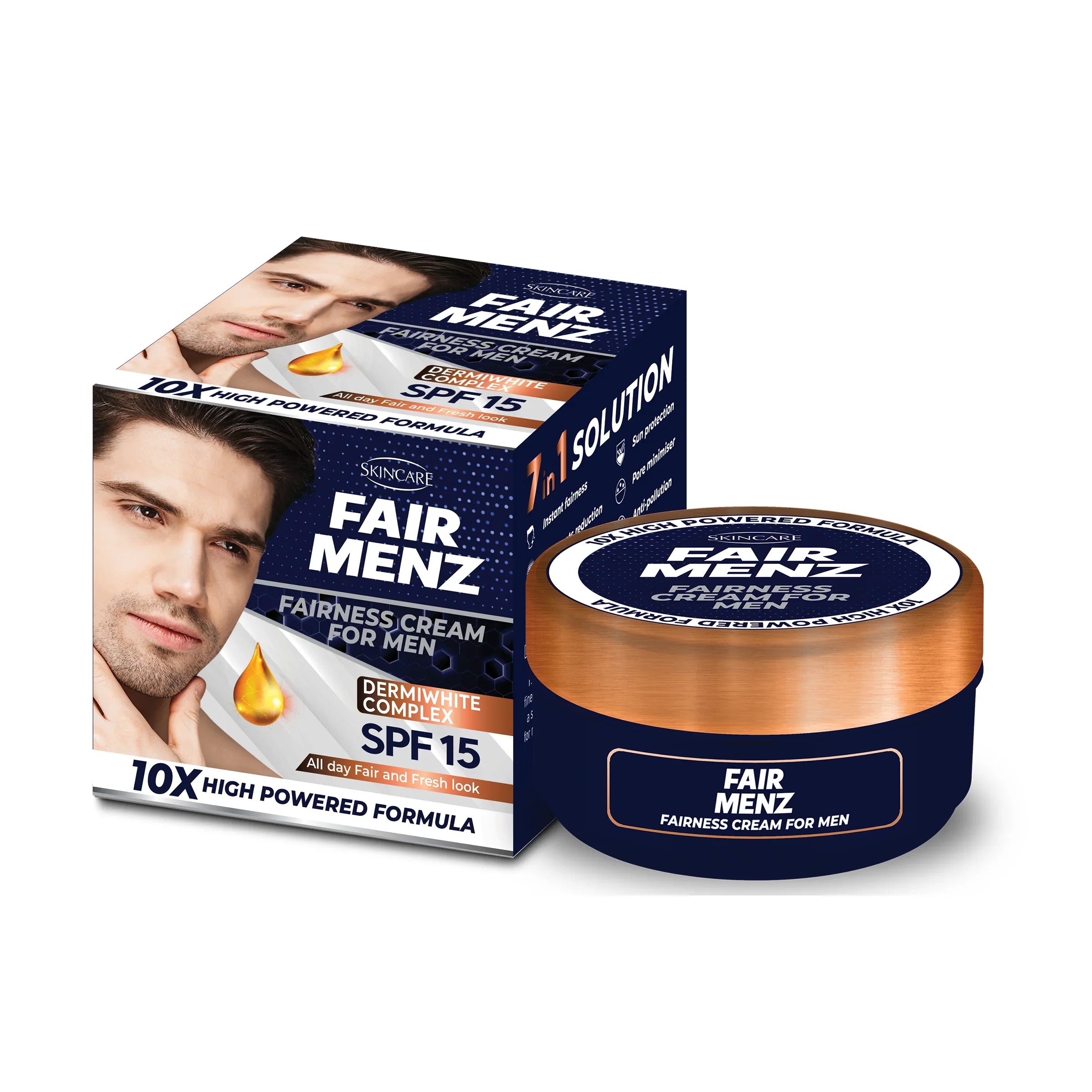 Men's Fairness Cream – Jar – For Even Skin Tone and Fairness