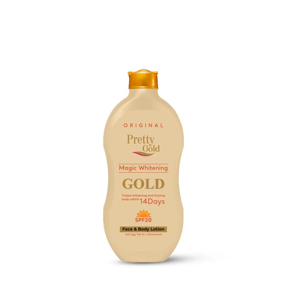 Pretty Gold Magic Whitening Face & Body Lotion