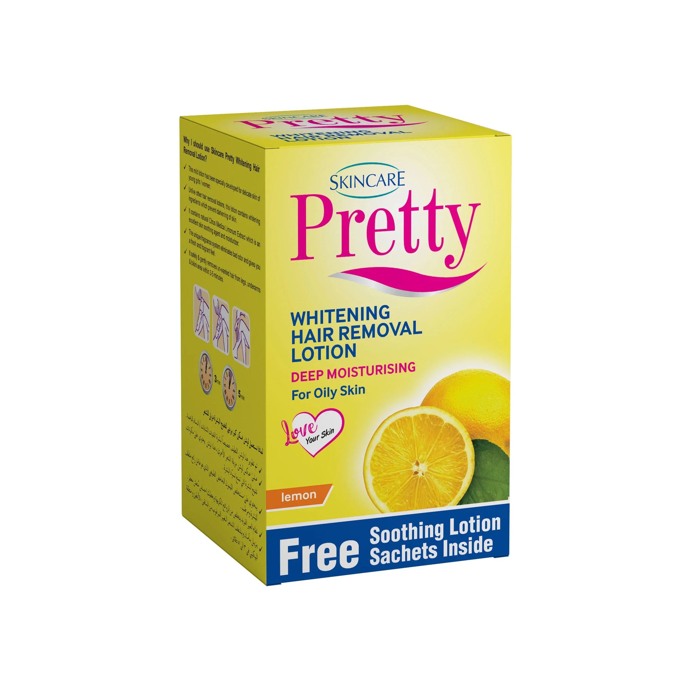 Pretty Hair Removal Lotion Lemon