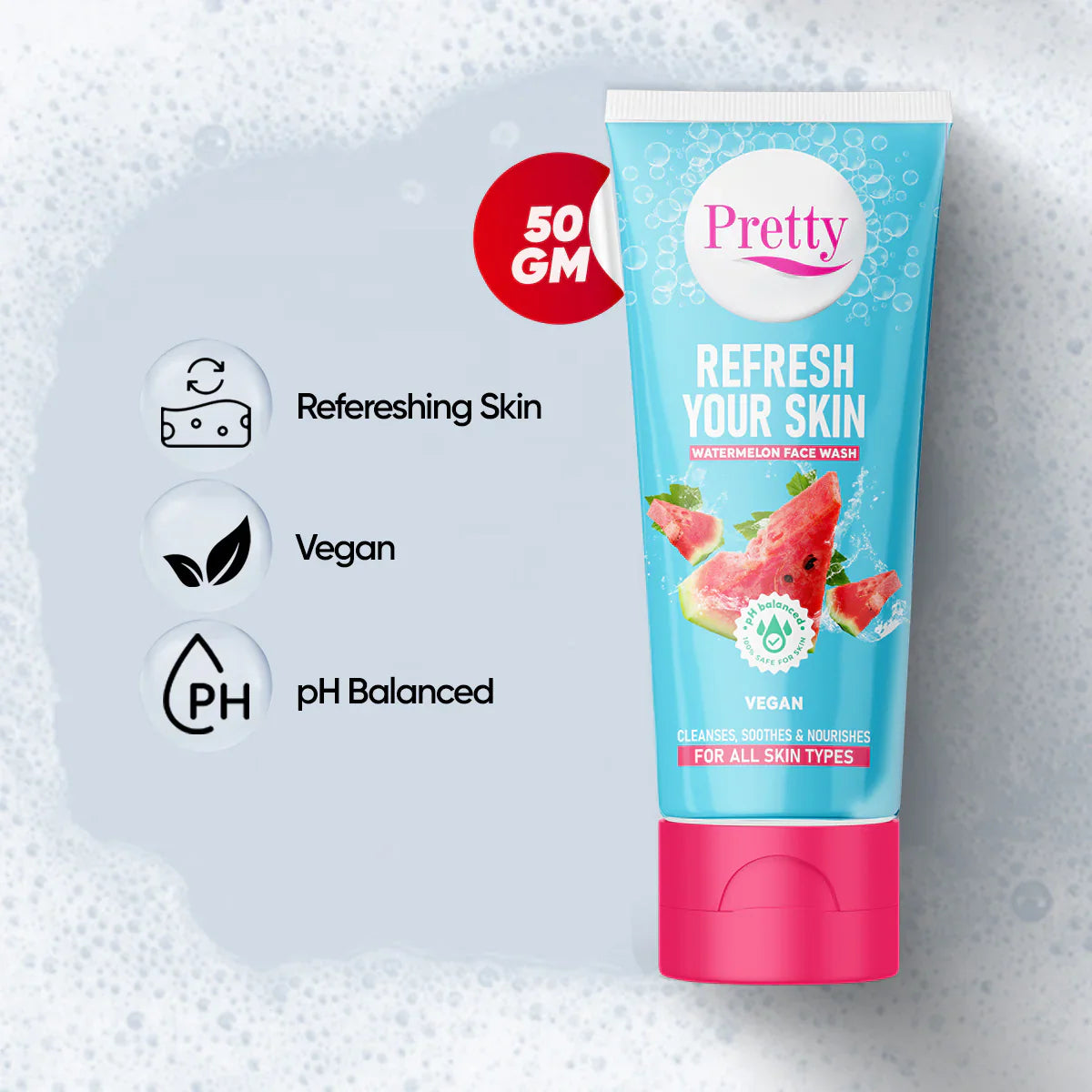 Pretty Watermelon Face Wash