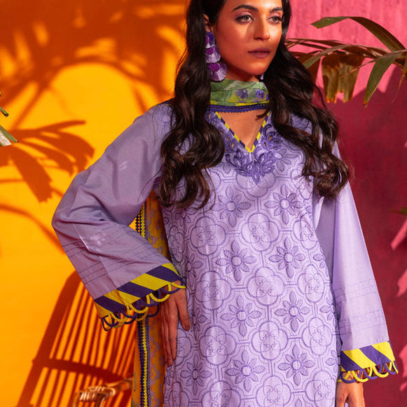 , exquisite embroidered poly lawn suit, Alkaram Studio lawn suit