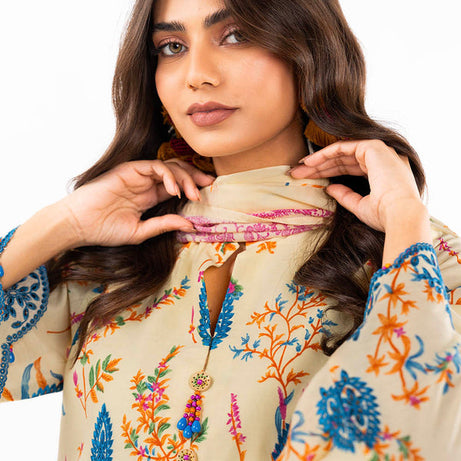 , exquisite women's unstitched maroon Ajrak shawl, Zahra Ahmad premium shawl fabric