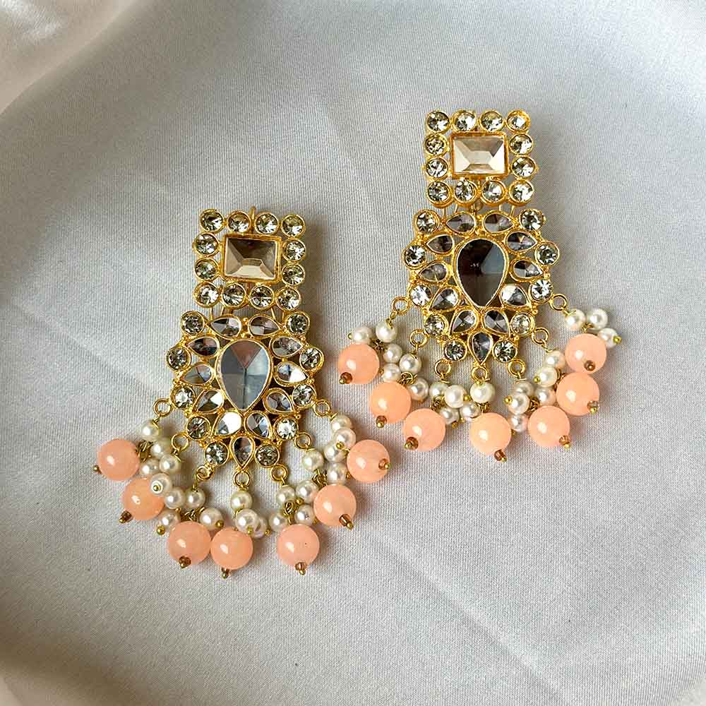 , Taabya Earrings (Peach), Alita