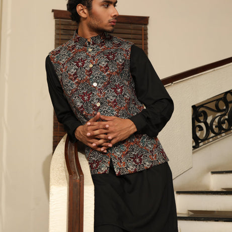 Embroidered Waistcoat, gym shorts, mens coats