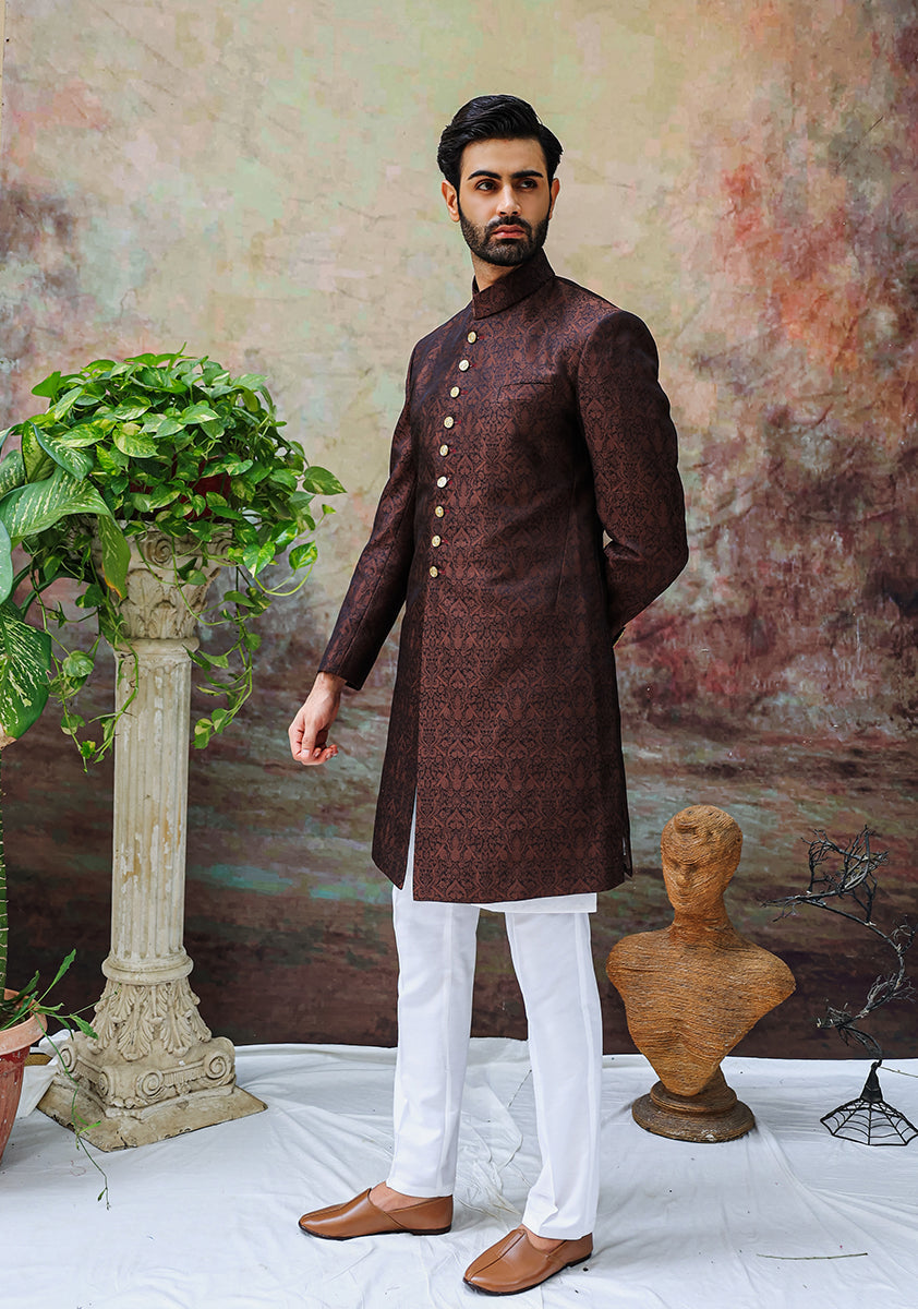 black sherwani for men, sherwani online, Sherwani
