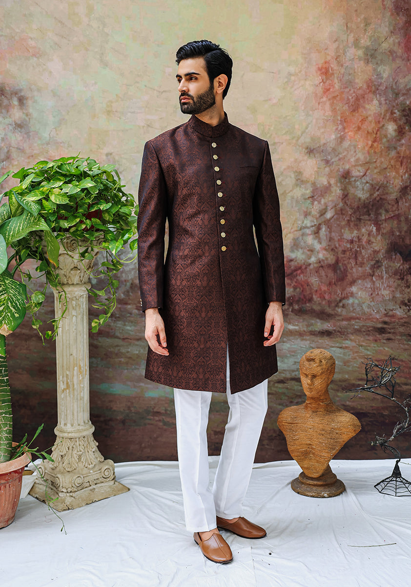 black sherwani for men, sherwani online, Sherwani