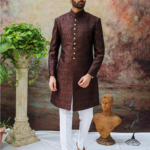 black sherwani for men, sherwani online, Sherwani