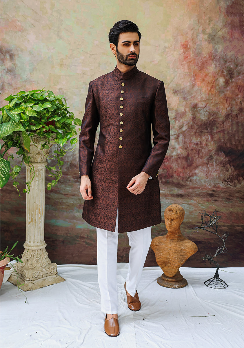 black sherwani for men, sherwani online, Sherwani