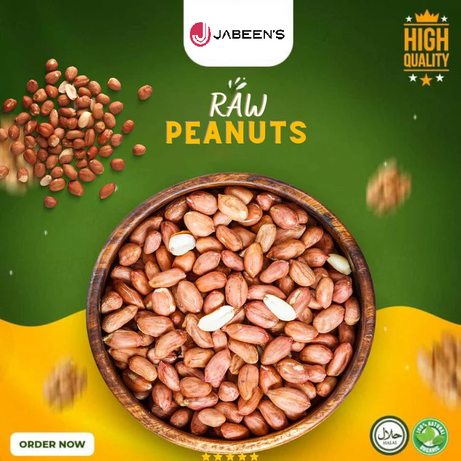 Raw Peanuts 1kg Pack Unroasted And Preservative Free