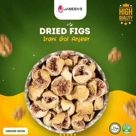 Organic Dried Figs 250gm