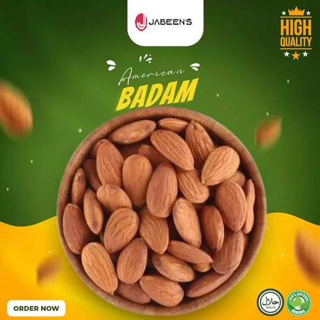 Iranian Badam Giri Almonds ( 1kg Pack )