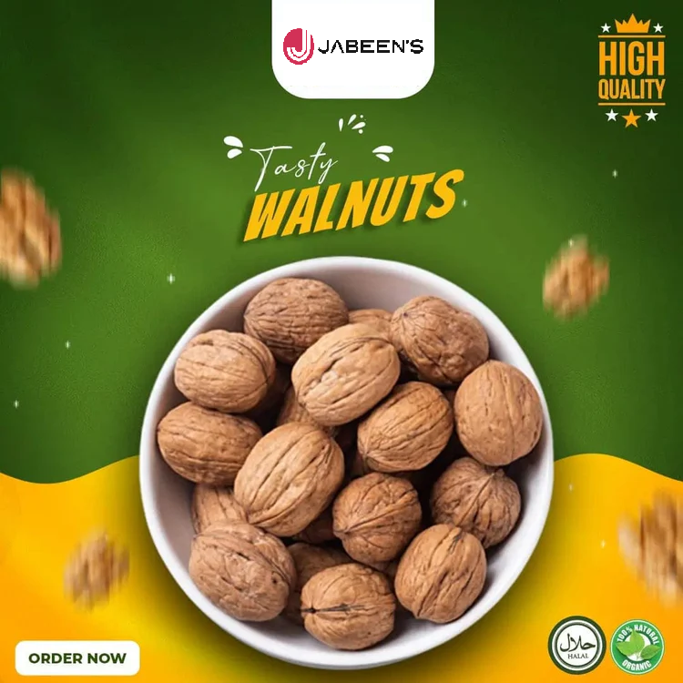 Fresh Walnuts With Soft Shells 1kg Pack