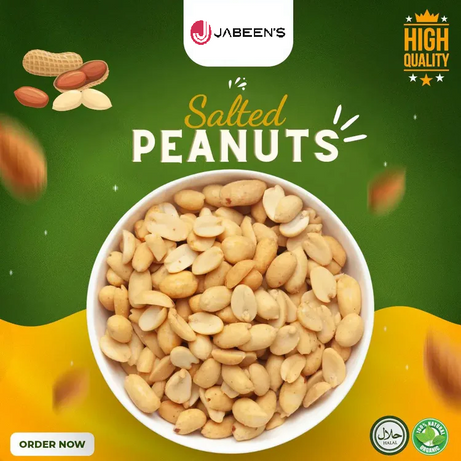 Salted Roasted Peanuts 1kg Pack