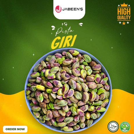 Green Pistachios Kernels ( 1kg Pack ) Pista Giri