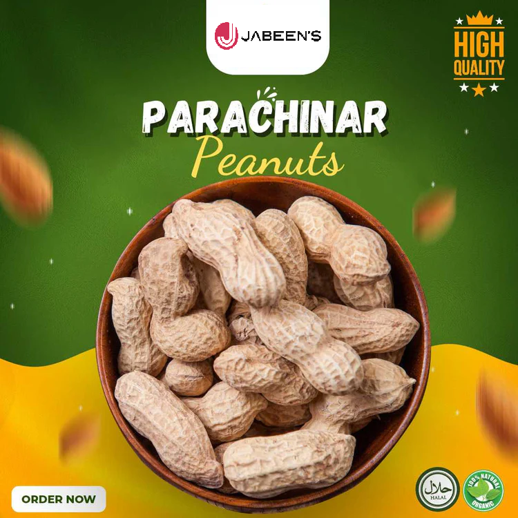 Parachinar Peanut 1kg Pack (Mong Phali) With Shell