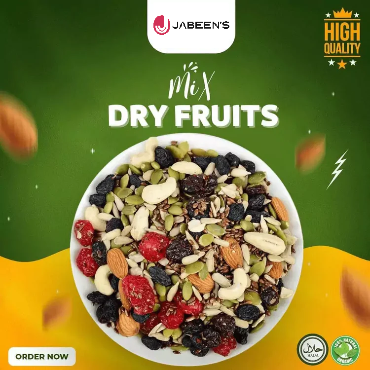 Mixed Dry Fruits 250gm