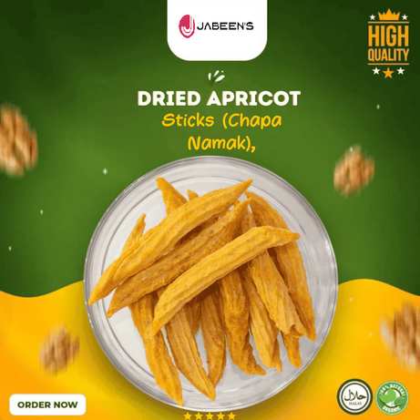 Dried Apricot Sticks (Chapa Namak), 250gm