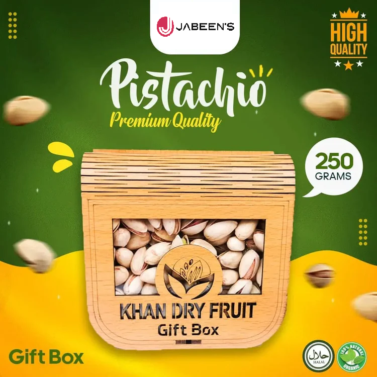 Salted Pistachios - 250gm Gift Box