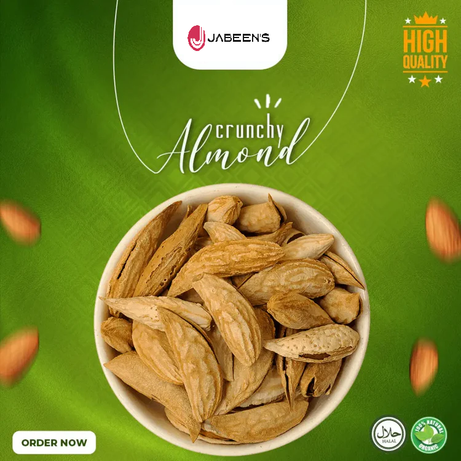 Kaghzi Badam Almonds Soft Shells ( 1KG Pack )