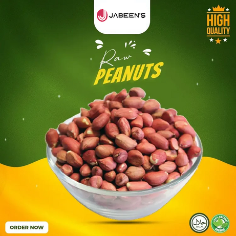 Raw Peanuts Unroasted And Unsalted 1kg Pack