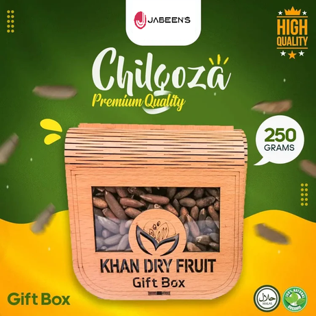 Chilgoza 250gm Luxury Dry Fruits Gift Pack