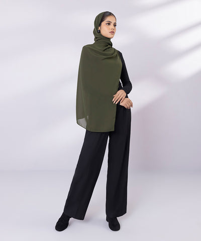 , Women Basic Hijab, Sapphire