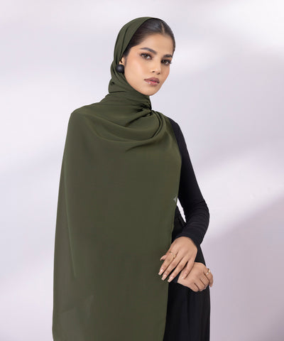 , Women Basic Hijab, Sapphire